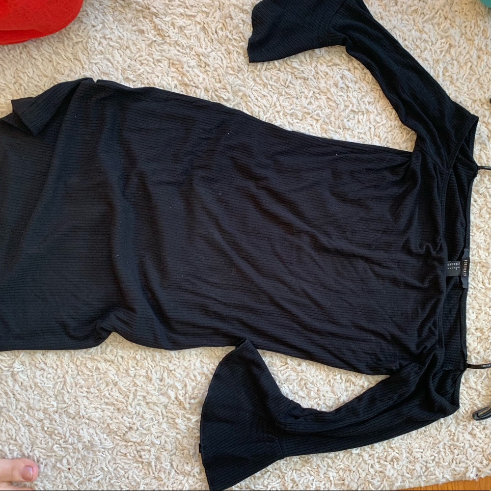 F21 little black dress